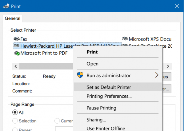 Cara Mengubah Printer Default Di Windows 10 – CaraDasar