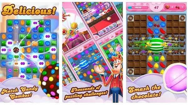Game Offline untuk Anak di Android - Candy Crush Saga