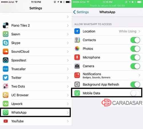 Cara Menonaktifkan WhatsApp Sementara di iPhone dan iPad