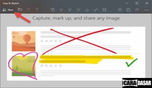 √ Cara Menggunakan Snip & Sketch untuk Screenshot di Windows 10