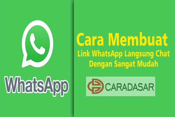 √ Cara Membuat Link WhatsApp Sendiri Dengan Mudah